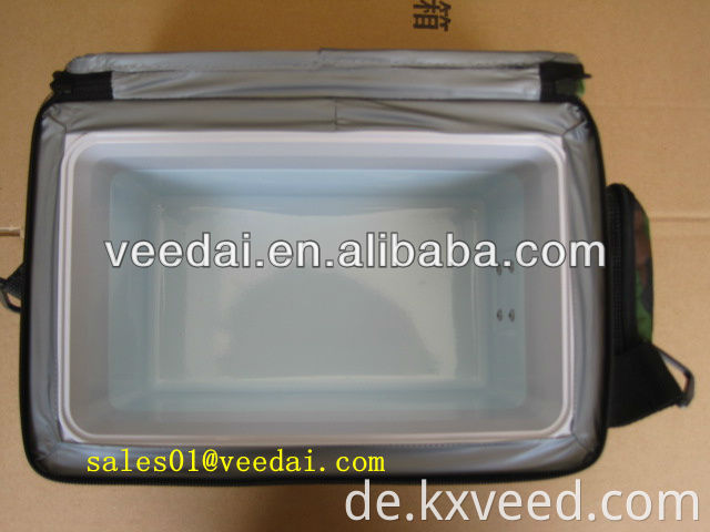 5lblack tragbarer Mini -Camping -Kühlschrank Isolierter Kühlerbox DC12V